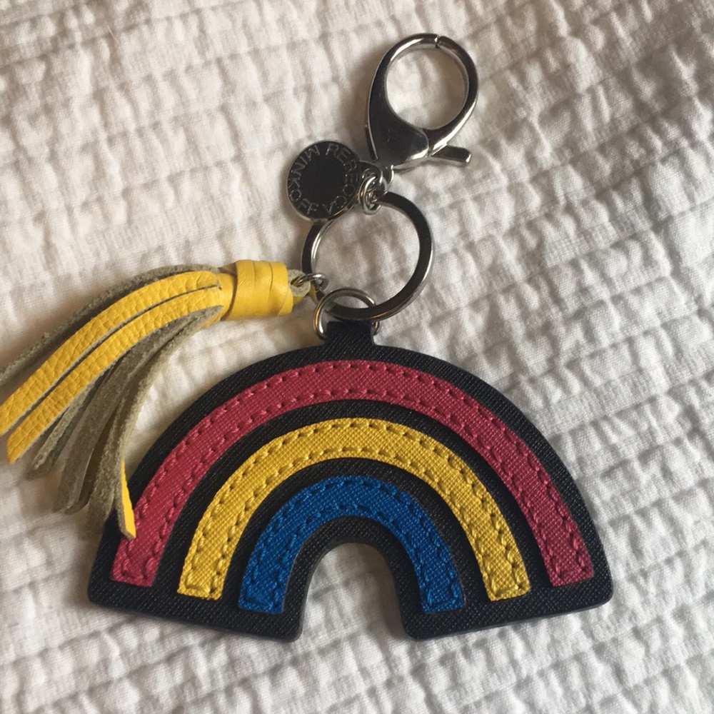 Rebecca Minkoff Multicolor Rainbow Key Holder